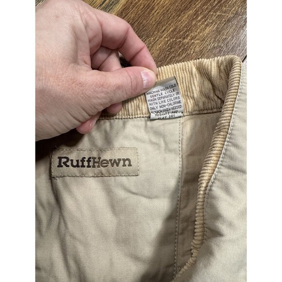 RuffHewn Insulated Utility Hunting Outdoor Vest Women’s XXL Tan Khaki Pockets - Picture 4 of 6